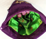 Purple Cthulhu Dice Bag