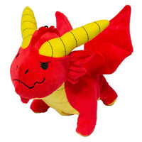 Red Dragon Plush Dice Pouch